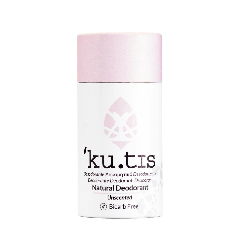 kutis bicarbonate free deodorant unscented ku.tis plastic free eco friendly for sensitive skin