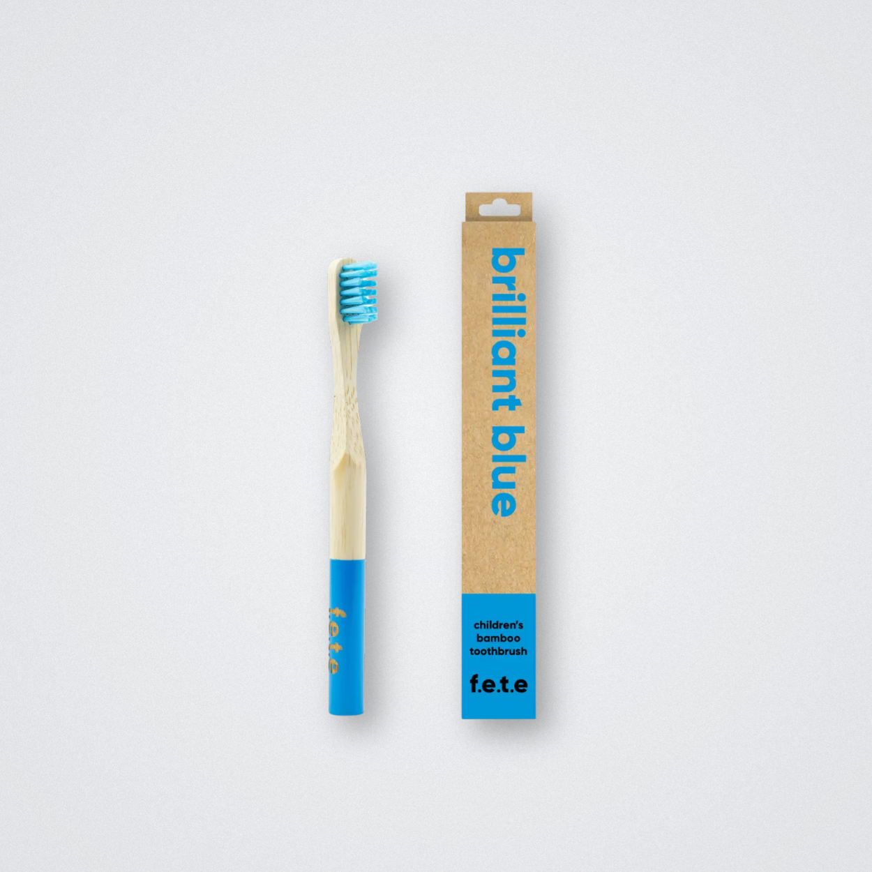 F.E.T.E. Childs kids toothbrush blue