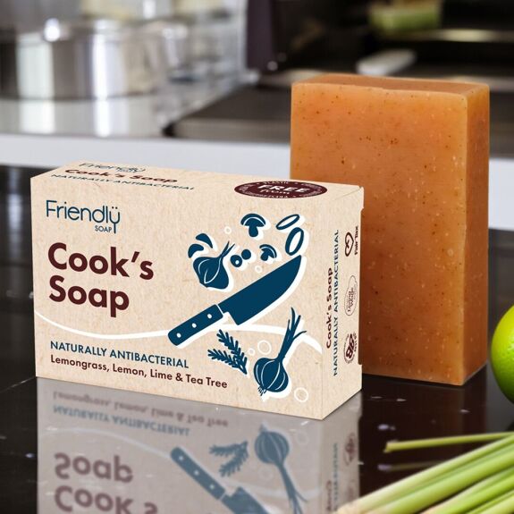 Friendly Soap Bar Eco Friendly Plastic Free Cook's Soap Christmas Gift Antibacterial Soap