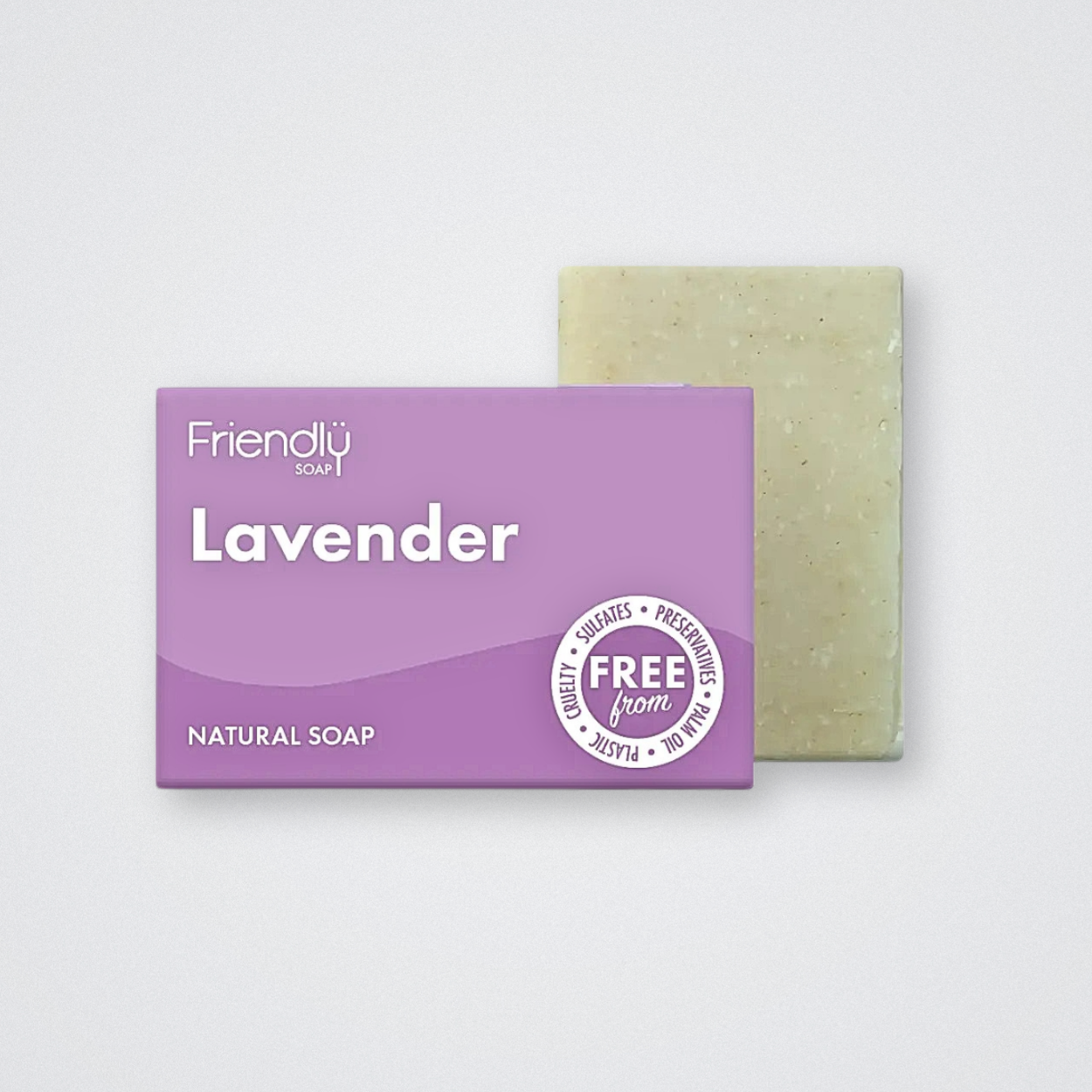 Friendly Body Soap Bar Lavender Eco friendly plastic free