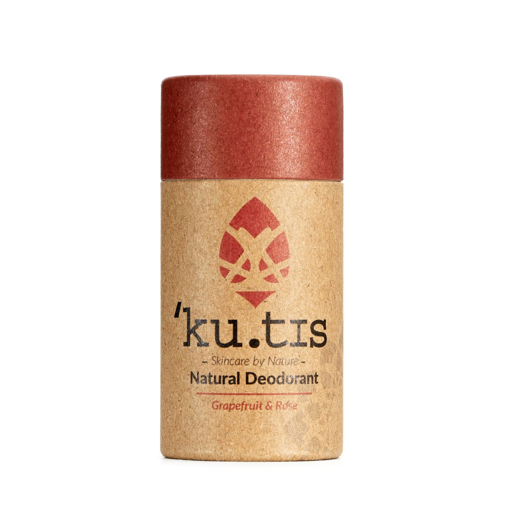 Kutis Natural Deodorant Grapefruit Rose Vegan Plastic Free