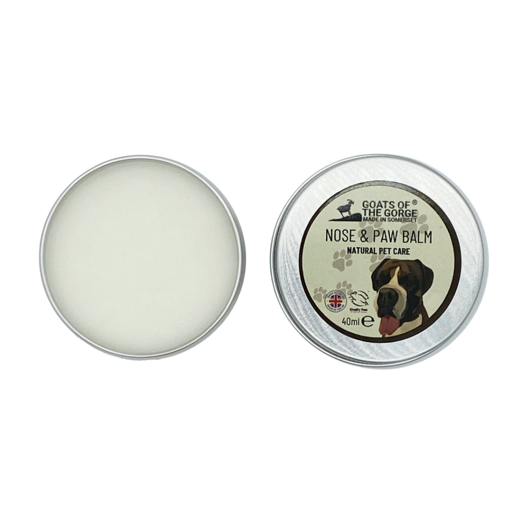 Goats of the Gorge Dog Nose and Paw Balm Natural Goats Milk Natural Eco Friendly 