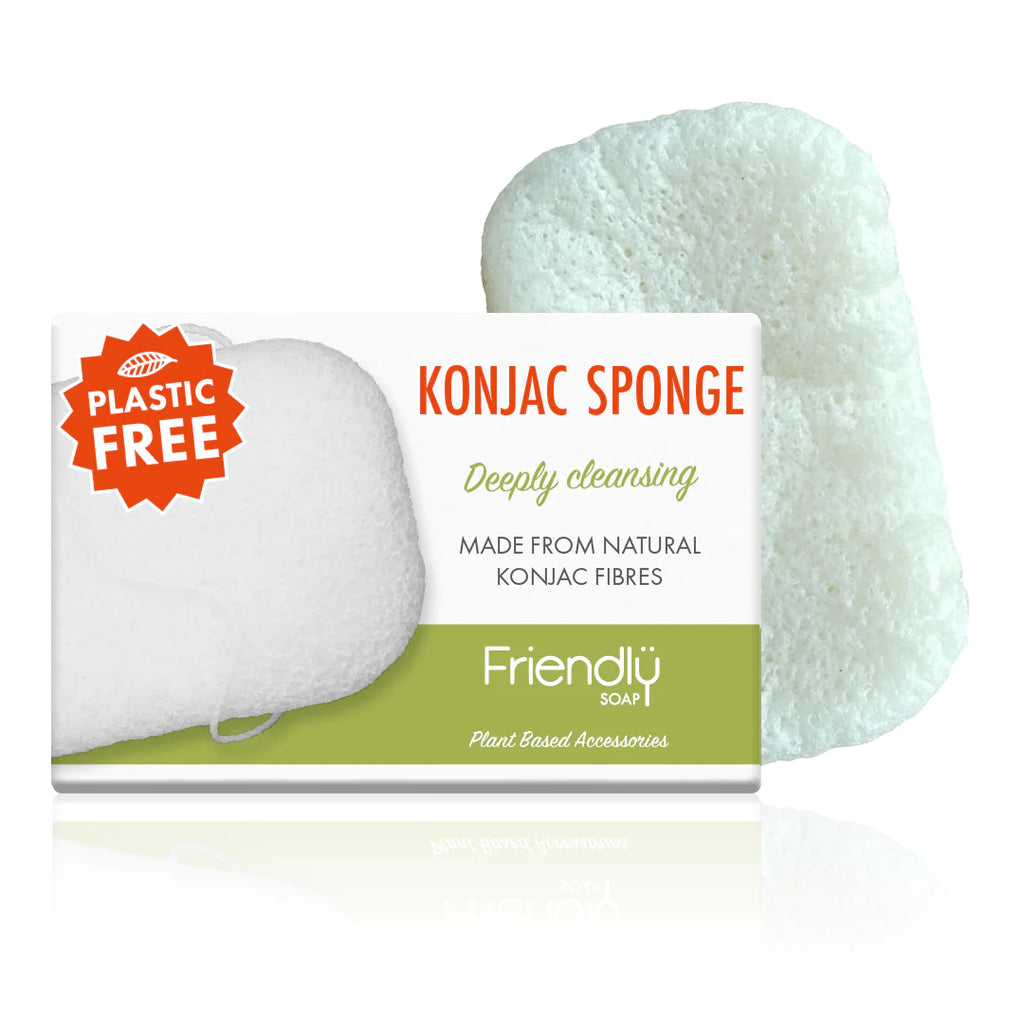 Eco Friendly Konjac Sponge Natural Plastic Free