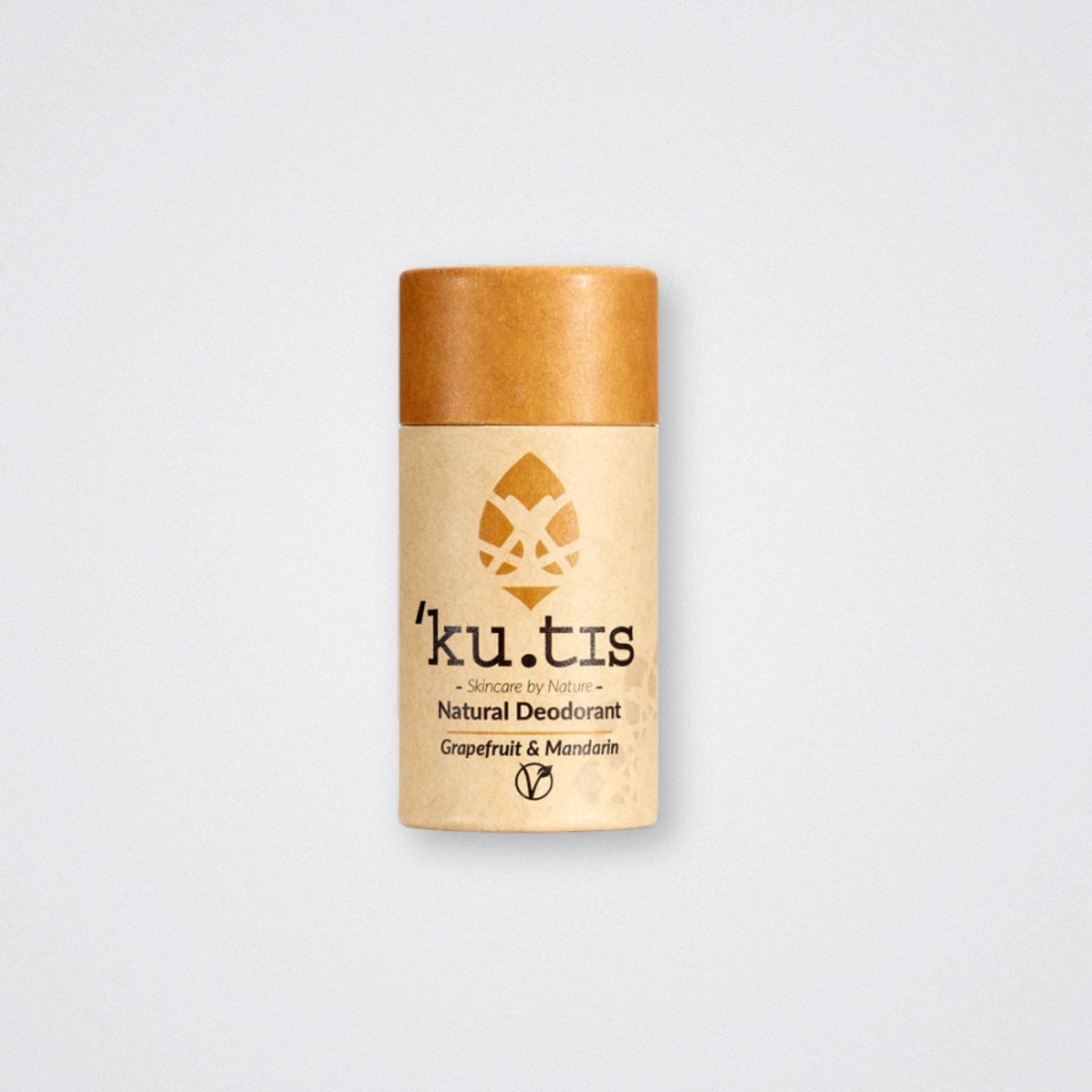 Kutis Natural Deodorant Grapefruit Mandarin Vegan Plastic Free