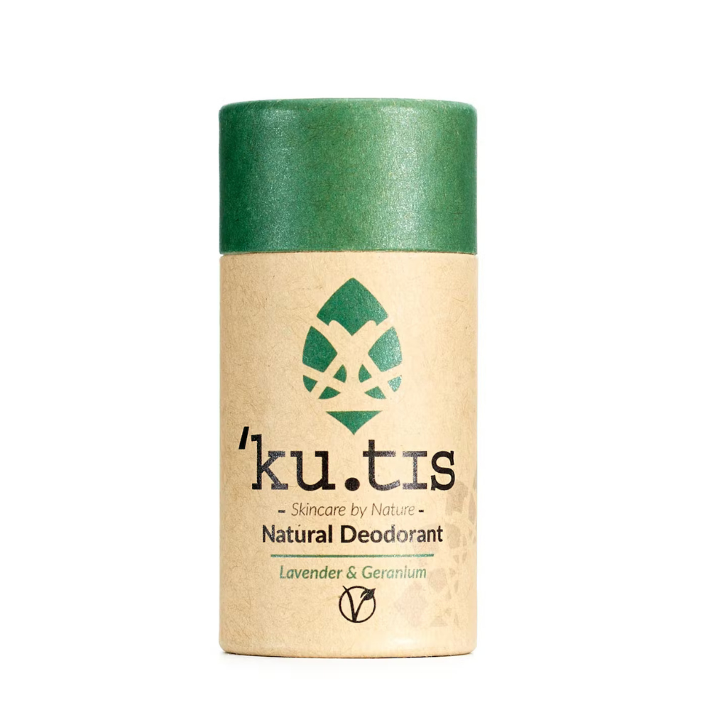 Kutis Natural Deodorant Lavender Geranium Vegan Plastic Free