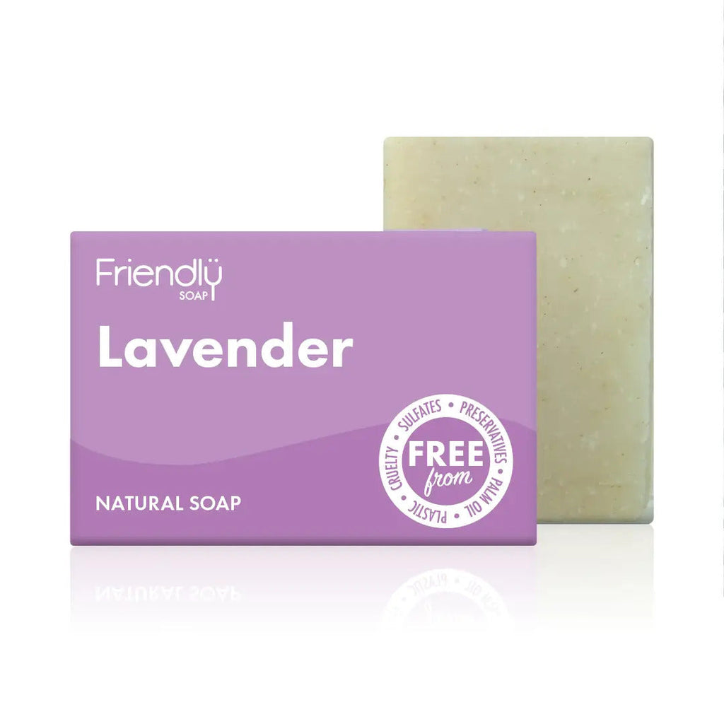 Friendly Body Soap Bar Lavender Eco friendly plastic free