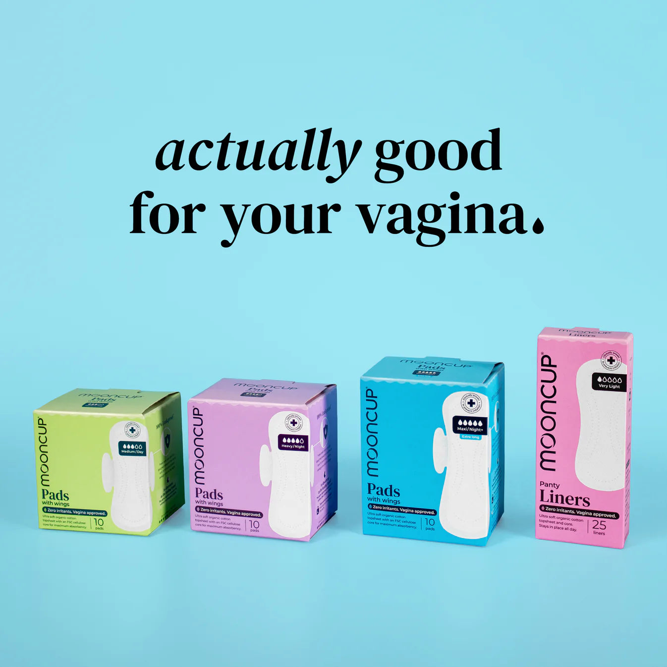 Mooncup 100% Organic Cotton Panty Liners