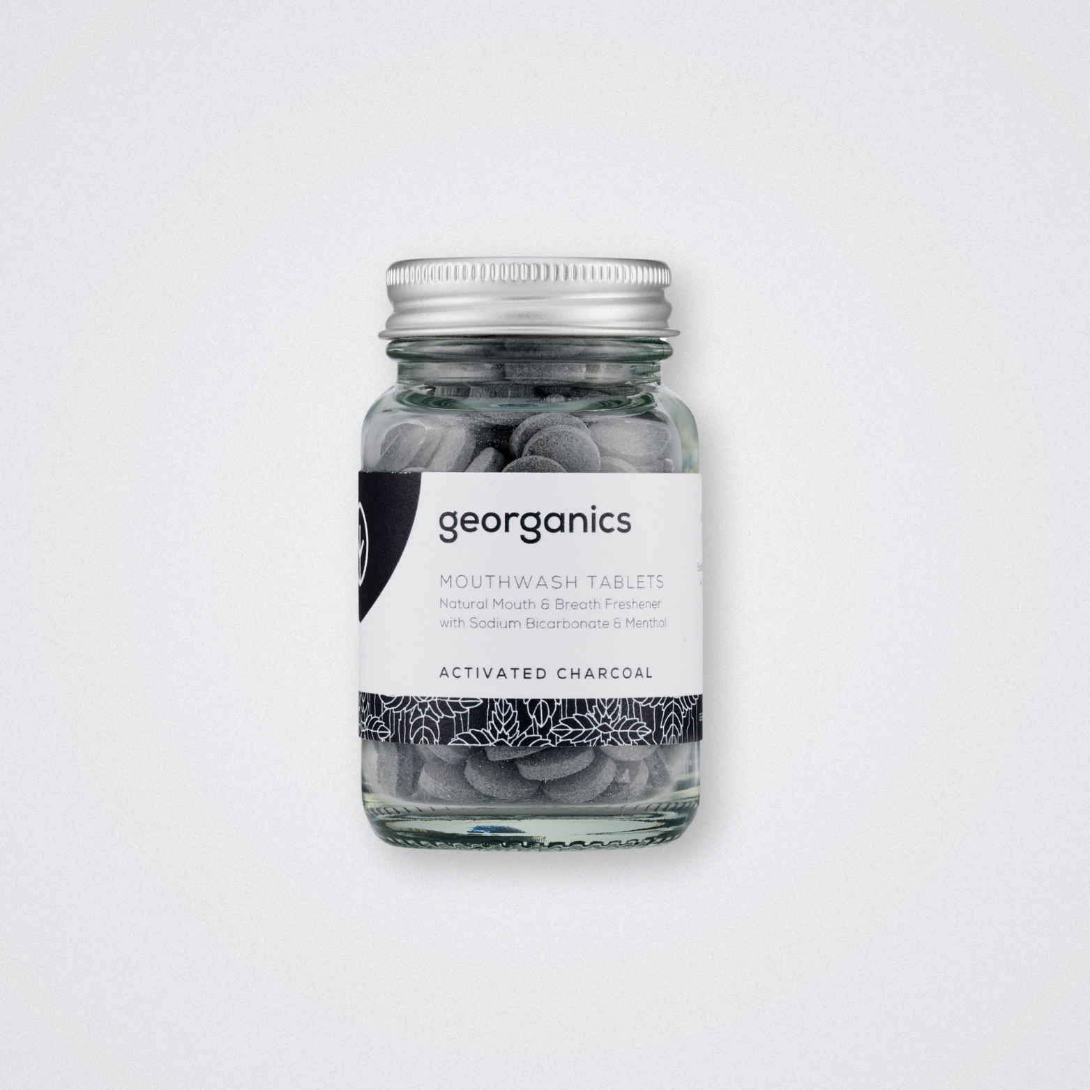 Georganics Mouthwash Tablets Charcoal