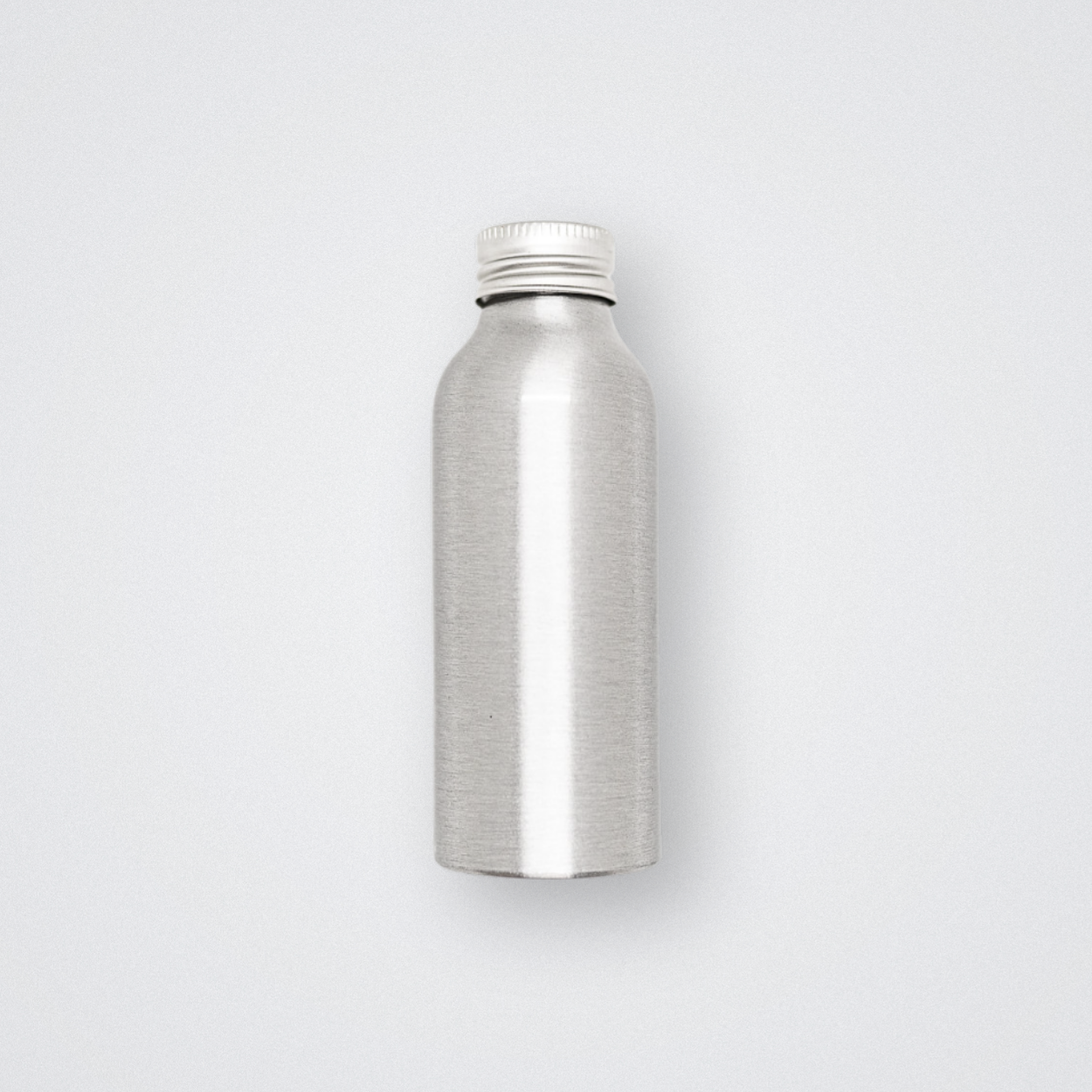 plastic free aluminium travel bottle 100ml 500ml reusable refillable spray nozzle