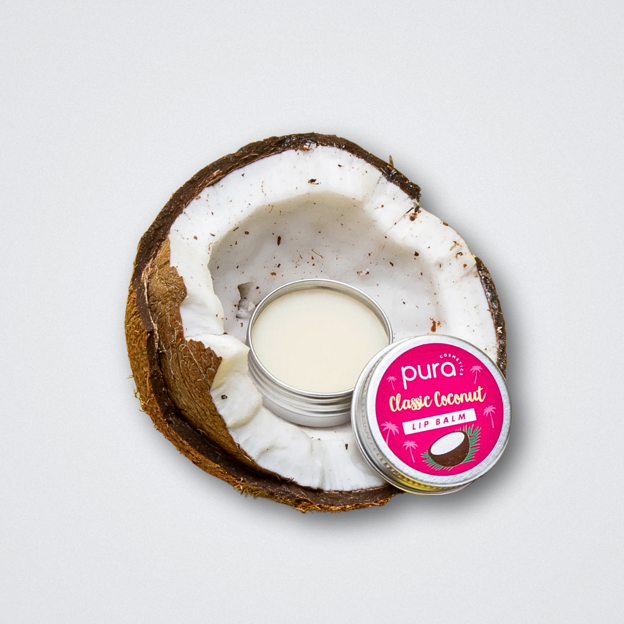 Pura Lip Balm Vegan Classic Coconut