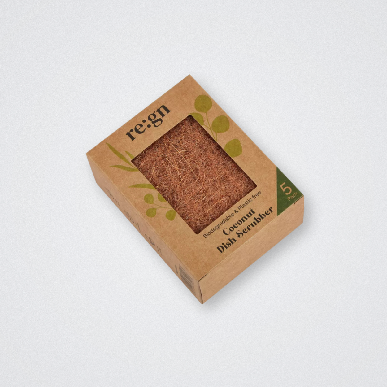 Coconut kitchen scourer plastic free natural