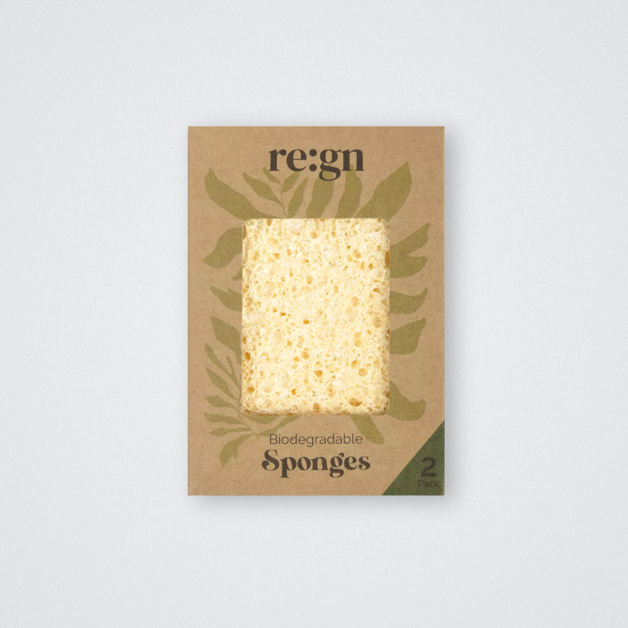 Biodegradable kitchen sponge regn plastic free