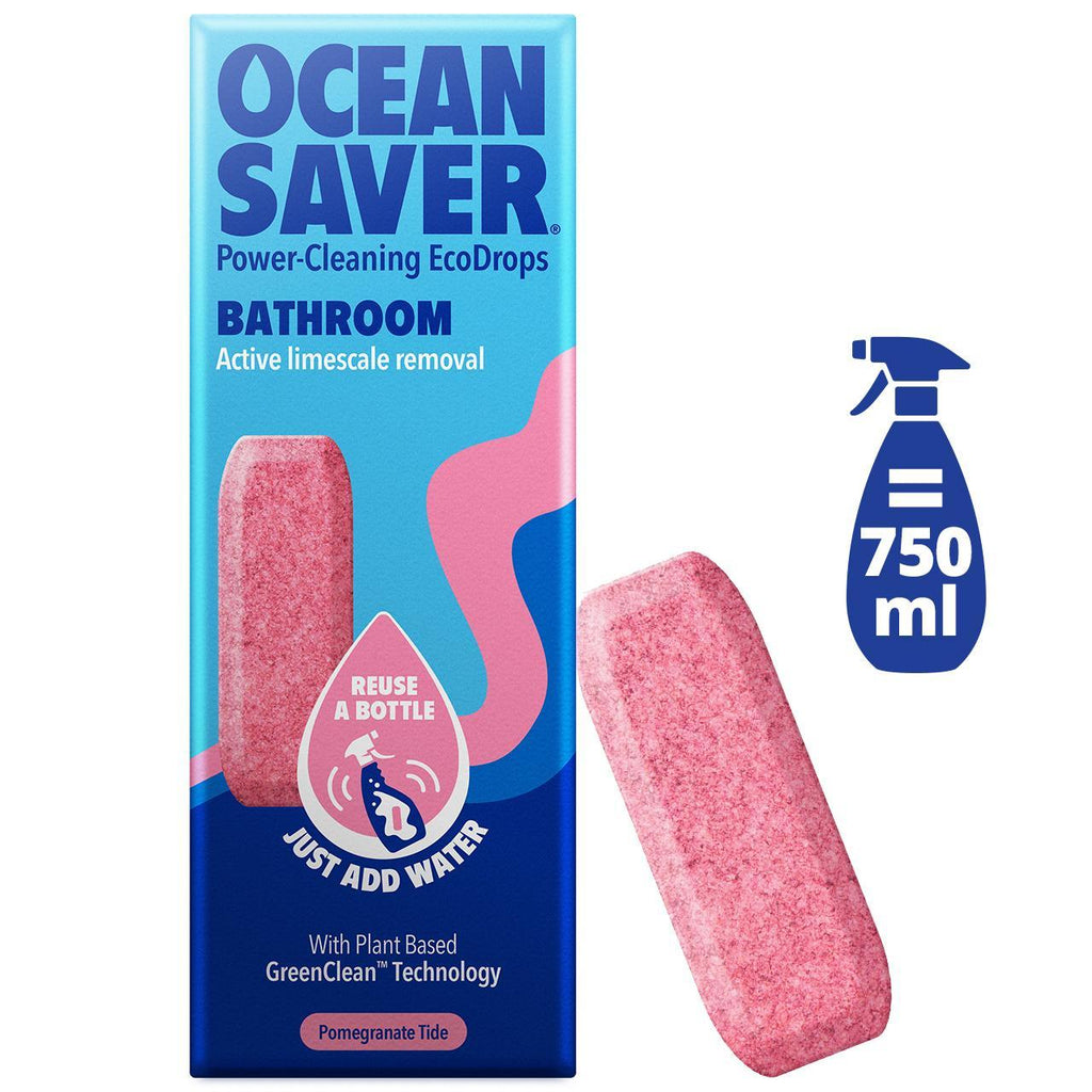 Ocean Saver Bathroom Descaler Pomegranate Tide Refill Ecodrop