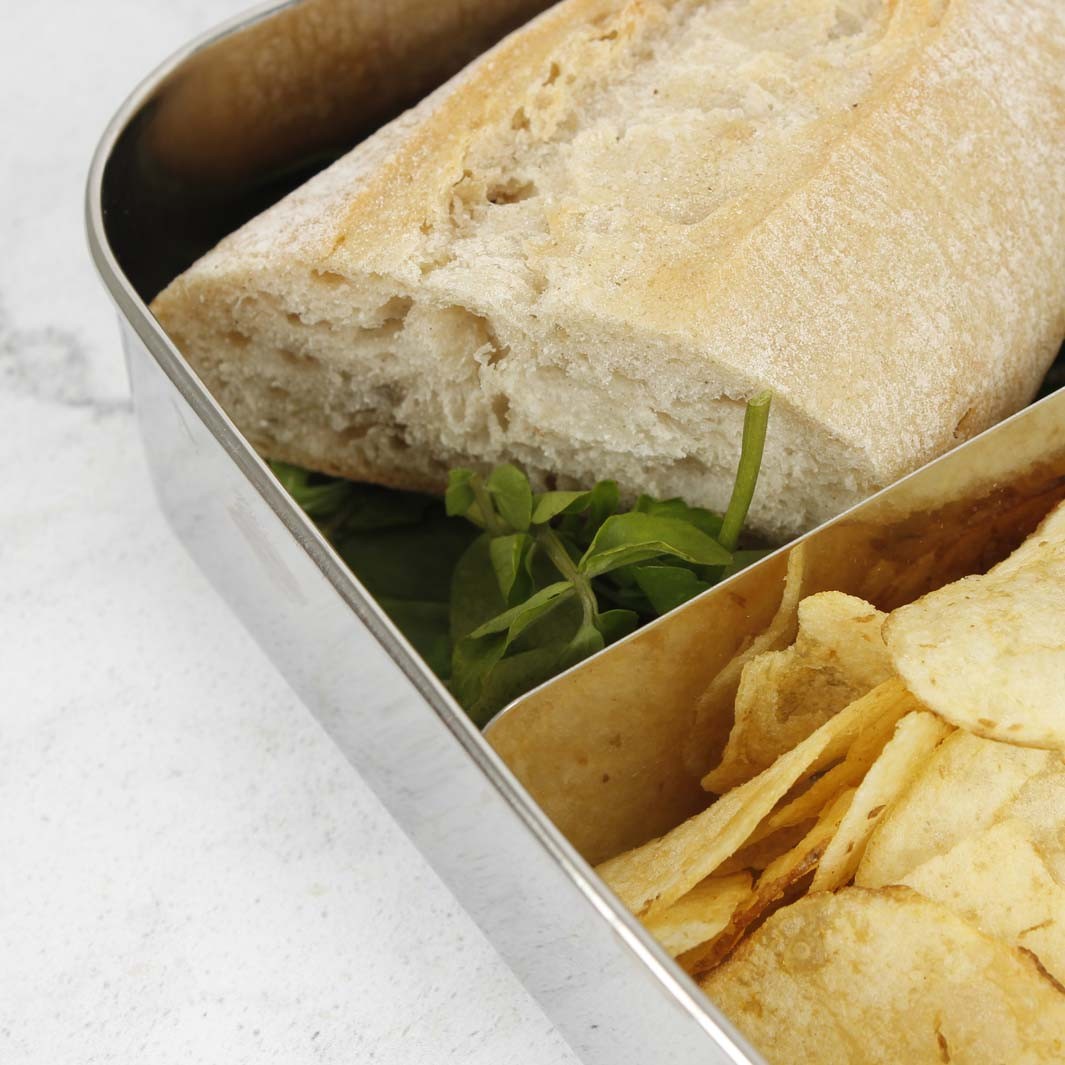 A slice of green Adoni Buruni Divider Plastic Free Lunch Box