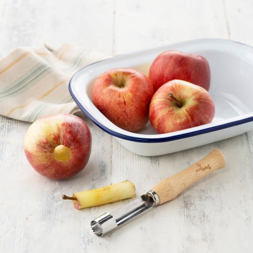 Eco Living Wooden Apple Corer Plastic Free Natural Sustainable Eco friendly