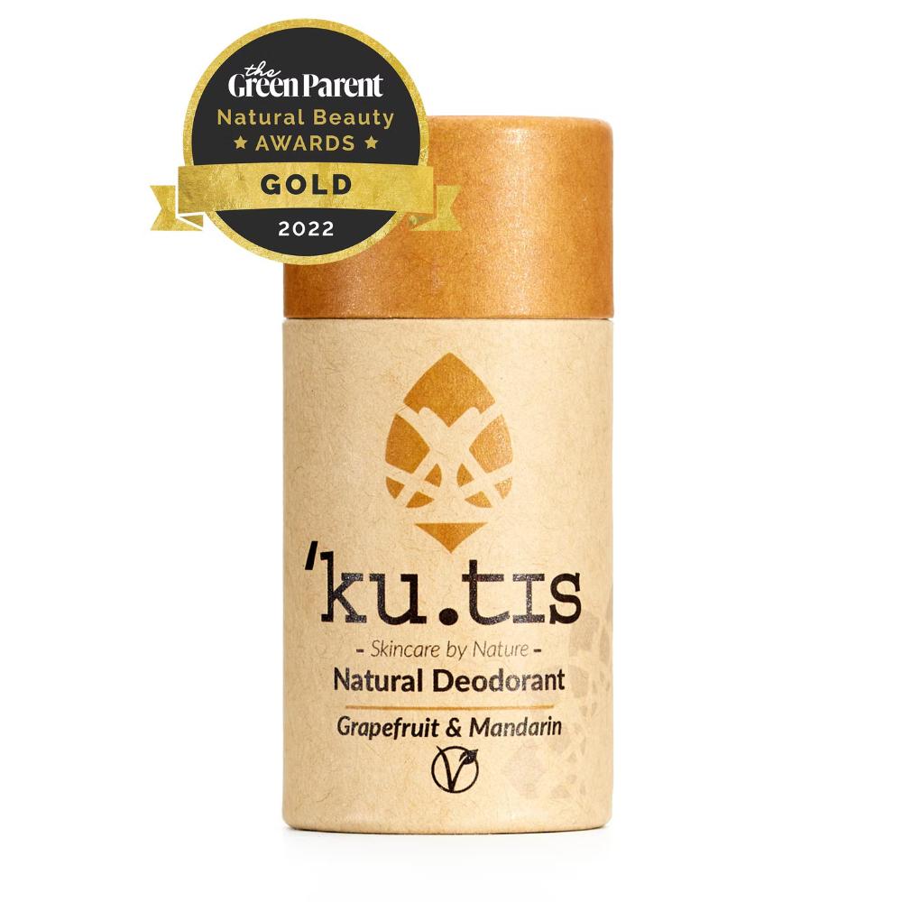 Kutis Natural Deodorant Grapefruit Mandarin Vegan Plastic Free