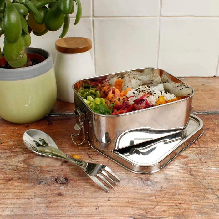 A Slice of Green - Stainless Steel Lunch box Doda 1050ml plastic free sustainable eco friendly Food container