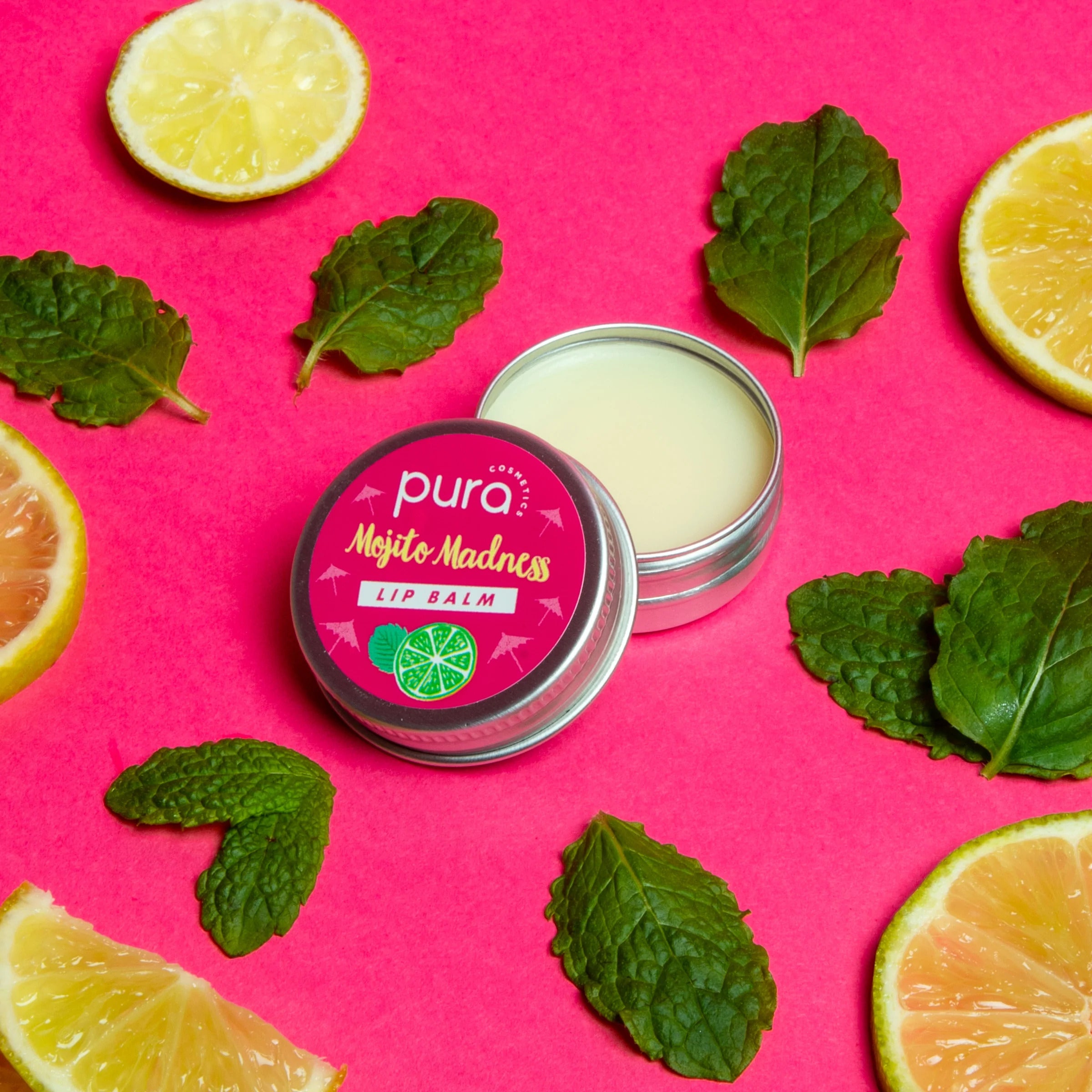 Pura Lip Balm Vegan Mojito Madness