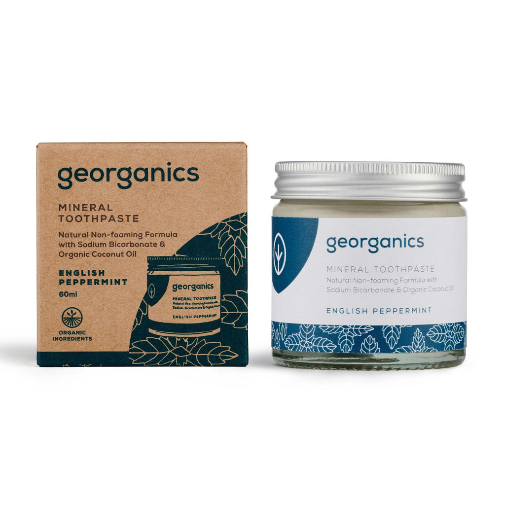 Georganics Mineral Toothpaste English Peppermint