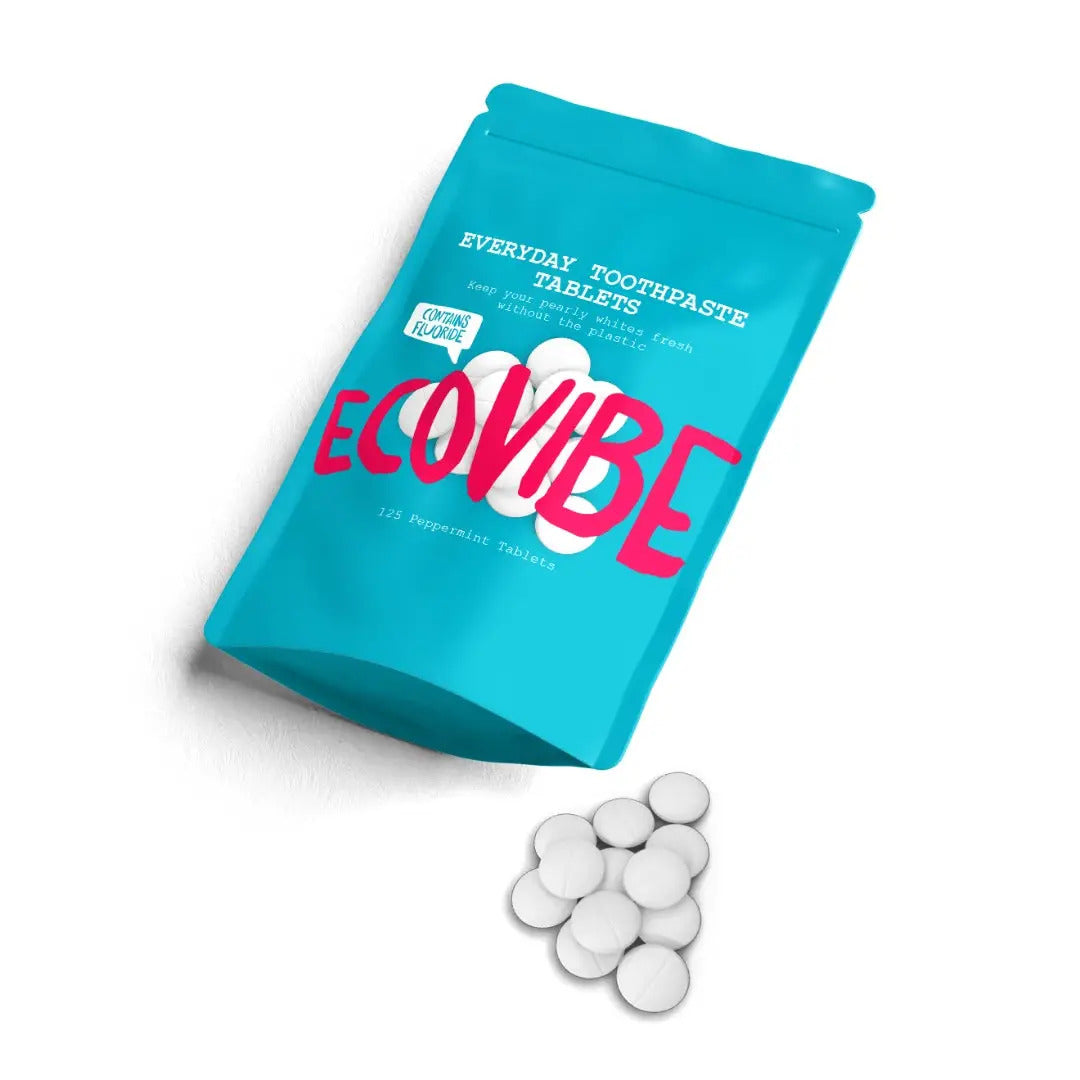 EcoVibe Toothpaste Tablets Pack of 125 Plastics Free