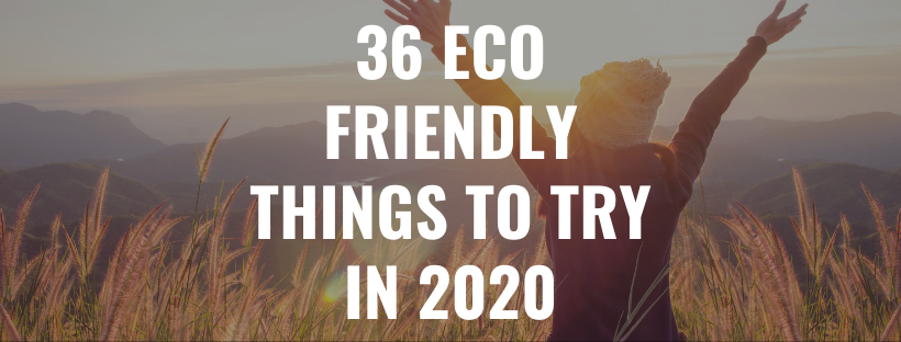 Forget Zero Waste Resolutions: Focus on These 12 Eco Friendly Areas in 2020