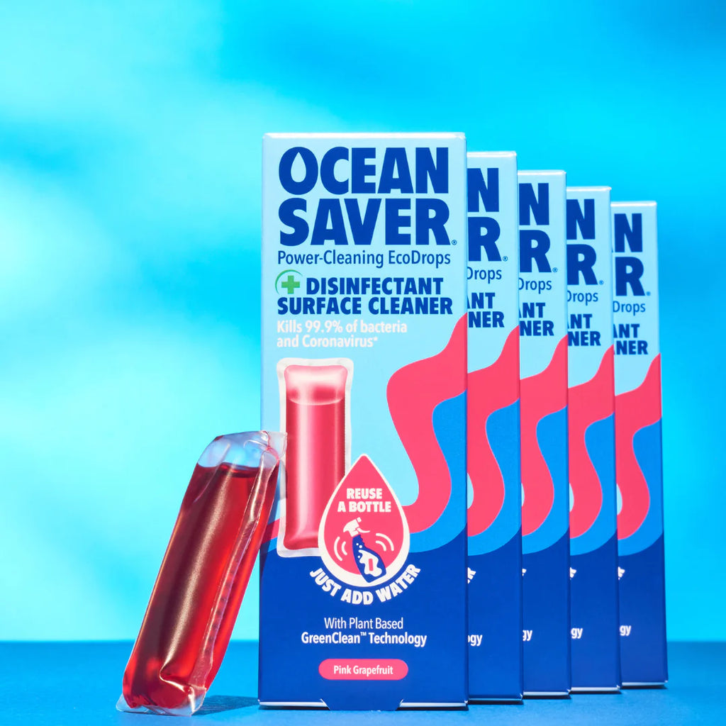 Plastics Free Ocean Saver Disinfectant Refill Pod pink grapefruit eco friendly
