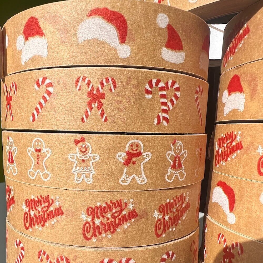 Festive Biodegradable Paper Tape