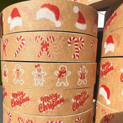 Festive Biodegradable Paper Tape