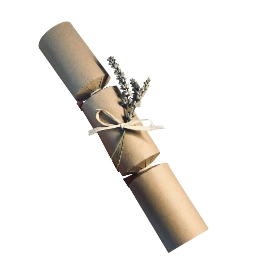 Kraft Brown Christmas Cracker Making Kit Eco Friendly Paper DIY and Keep
