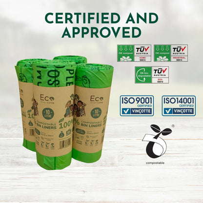 Compostable Waste Bags 10 Litres