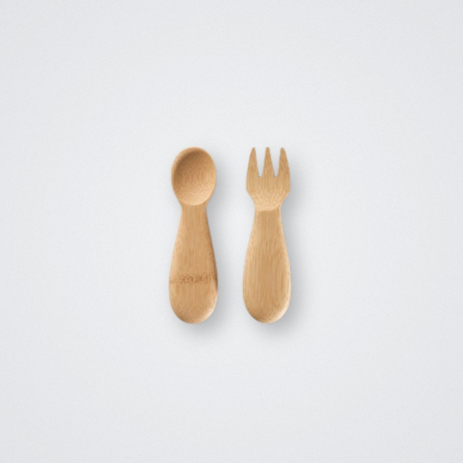 Bamboo Bambu Baby Fork and Spoon Set