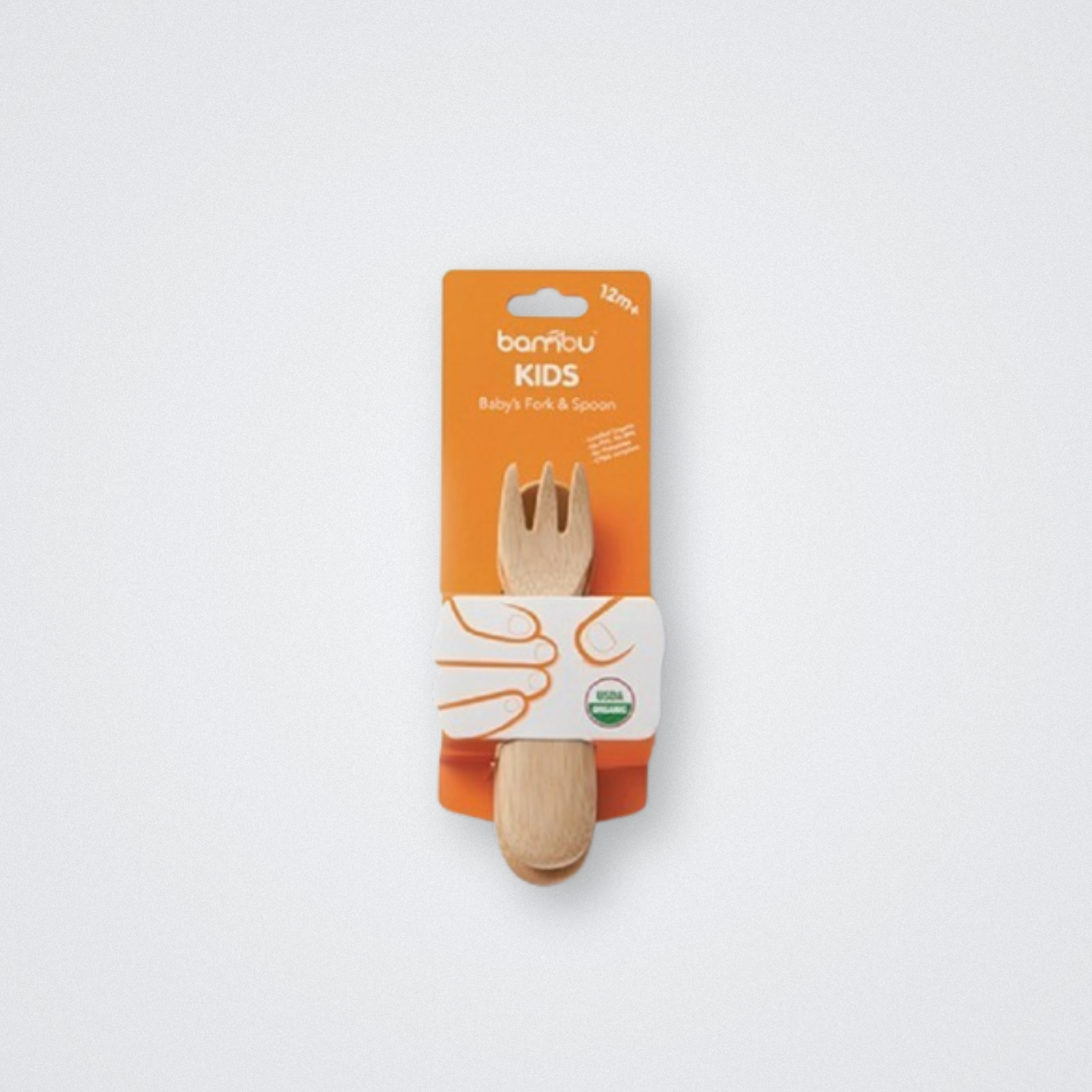 Bamboo Bambu Baby Fork and Spoon Set