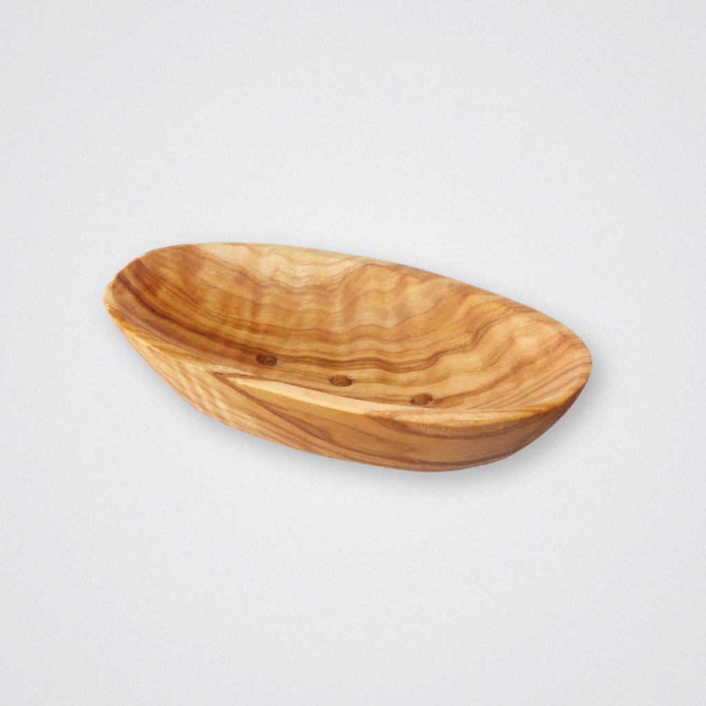 Natural Plastic Free Olive Wood Soap Dish Eco Living Eco Friendly Rustic