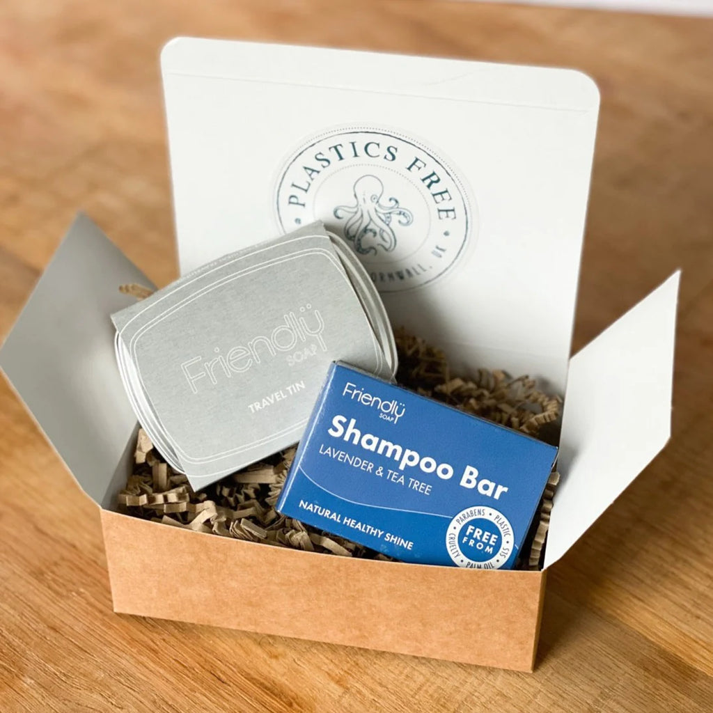 Friendly Shampoo Eco Friendly Starter Kit Lavender Tea Tree Plastic Free Sulfate Free Palm oil free