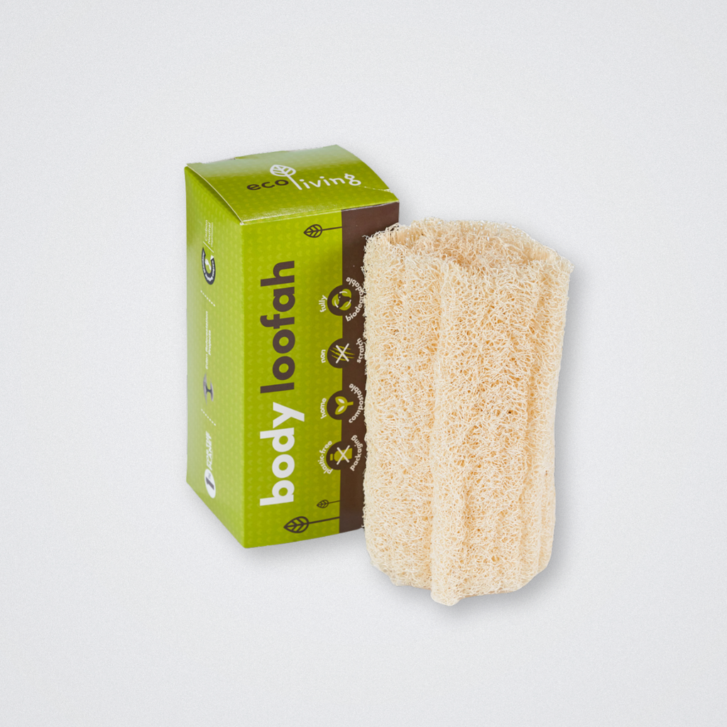 natural body loofah vegan plastic free ecoliving