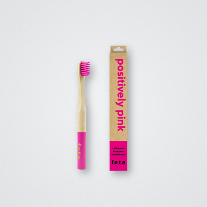 F.E.T.E. Childs kids toothbrush pink