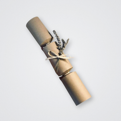 Kraft Brown Christmas Cracker Making Kit Eco Friendly Paper DIY and Keep