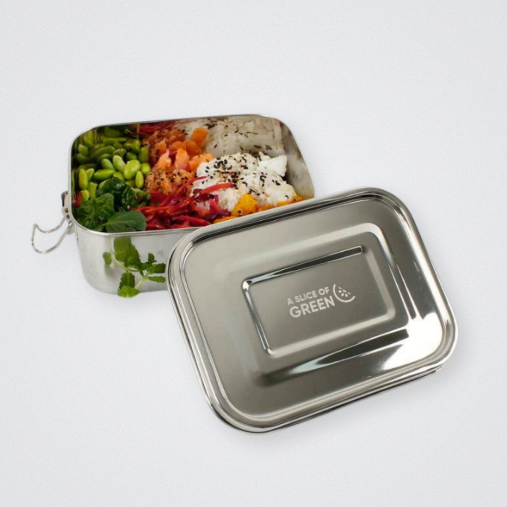 A Slice of Green - Stainless Steel Lunch box Doda 1050ml plastic free sustainable eco friendly Food container