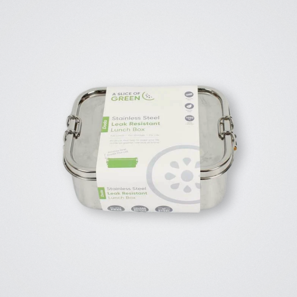 A Slice of Green - Stainless Steel Lunch box Doda 1050ml plastic free sustainable eco friendly Food container