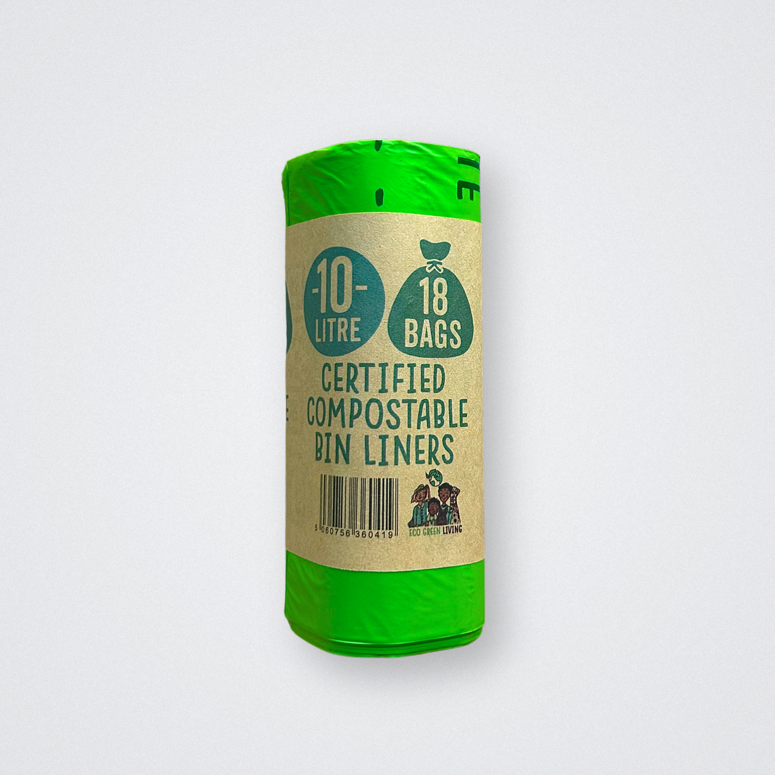 Compostable Bin Liners Eco Green Living 10L litres