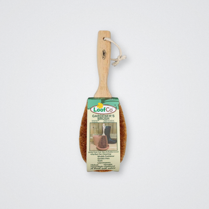 Loofco garden brush coconut coir plastic free eco friendly