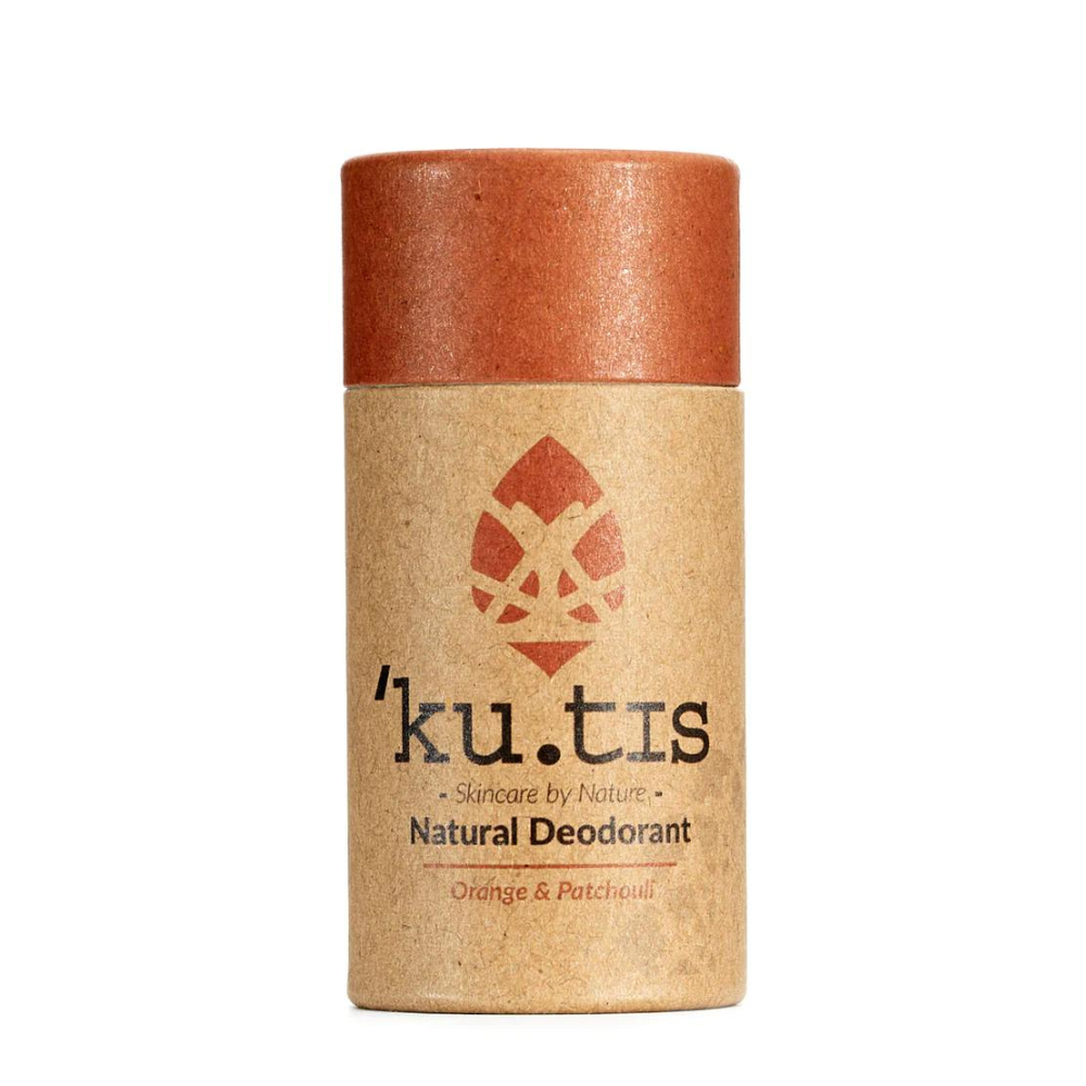 Kutis Natural Deodorant Orange Patchouli Vegan Plastic Free