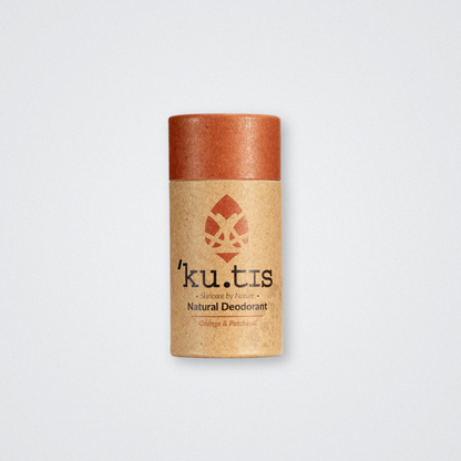 Kutis Natural Deodorant Orange Patchouli Vegan Plastic Free