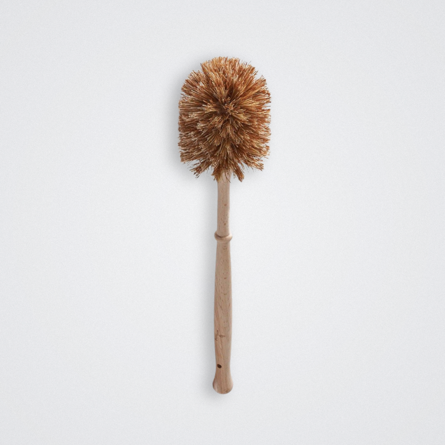 Plastic Free Toilet Brush Natural Bristle Eco Friendly Sustainable Compostable Ecoliving