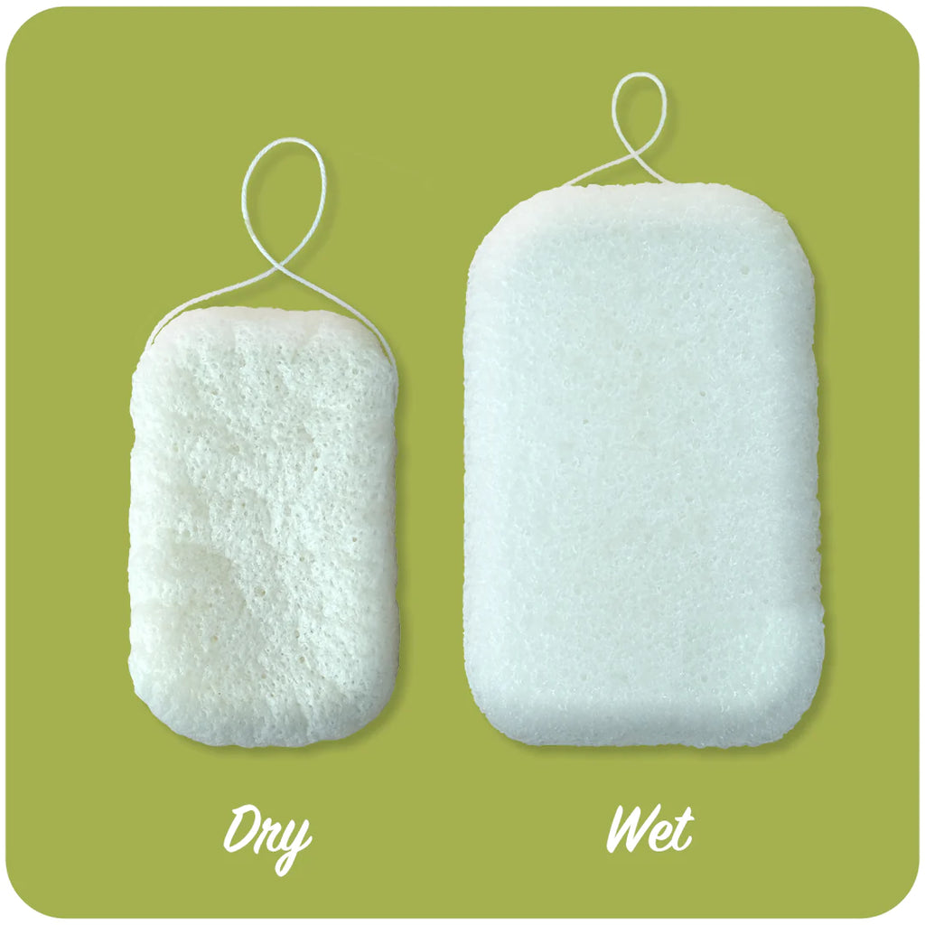 Eco Friendly Konjac Sponge Natural Plastic Free