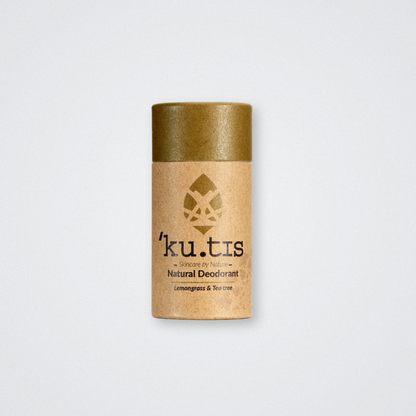 Kutis Natural Deodorant Unscented Vegan Plastic Free