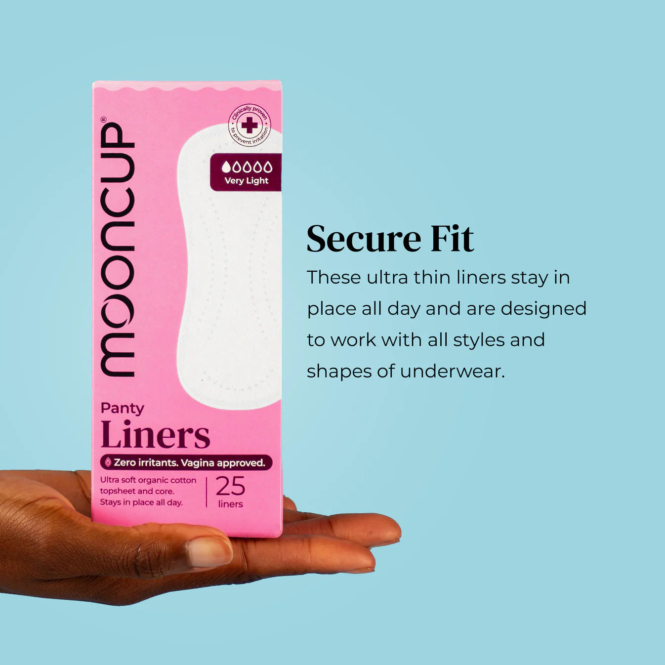 Mooncup 100% Organic Cotton Panty Liners