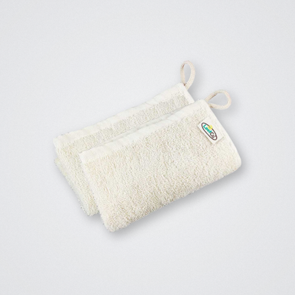 Loofco Kitchen Cloth Terry Cotton 2 Pack Natural Plastic Free