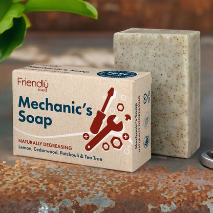 Friendly Soap Bar Mechanic's Soap Degreasing, Christmas Gift Stocking Filler Eco Friendly Natural Plastic Free