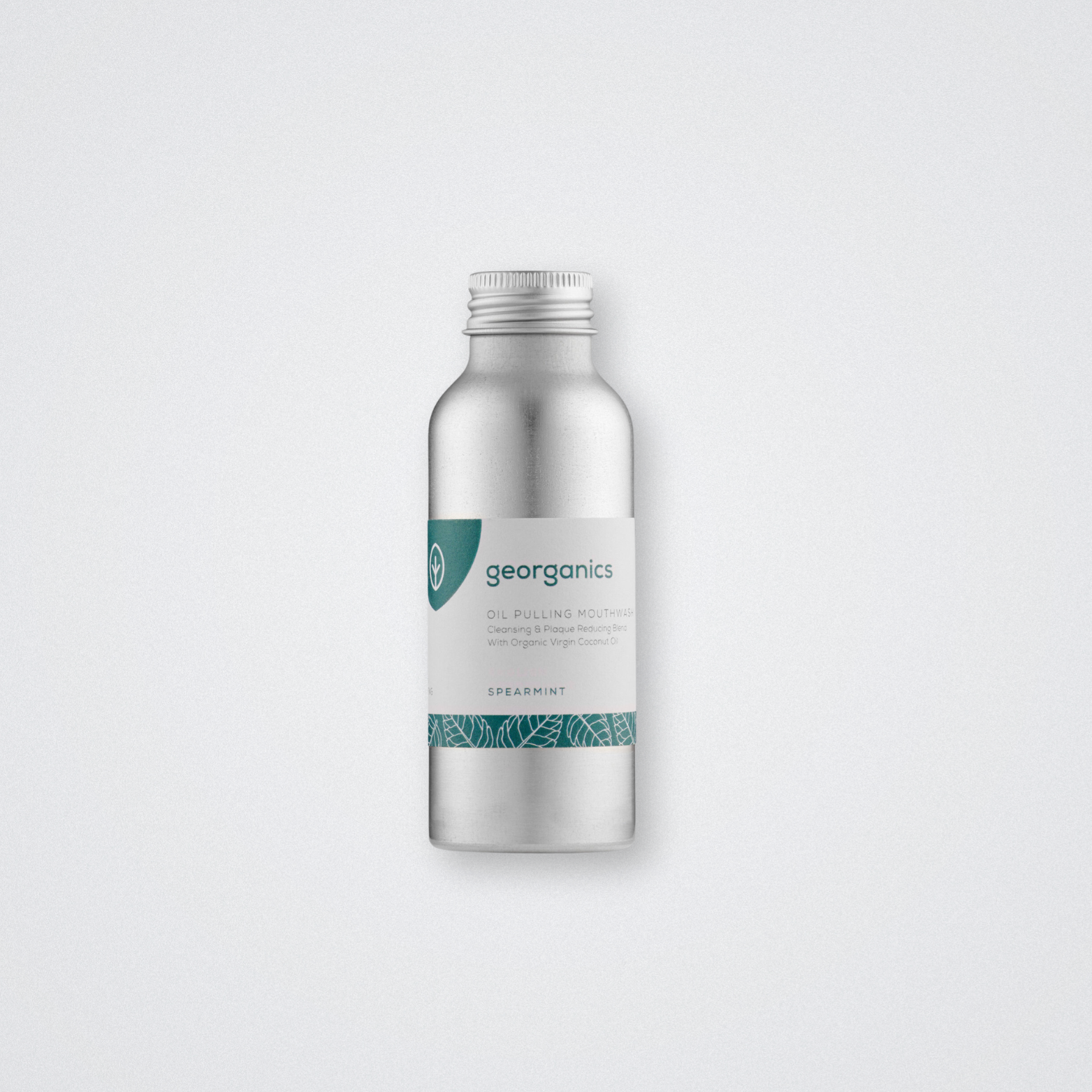Georganics Oil Pulling Mouthwash 100ml  Spearmint